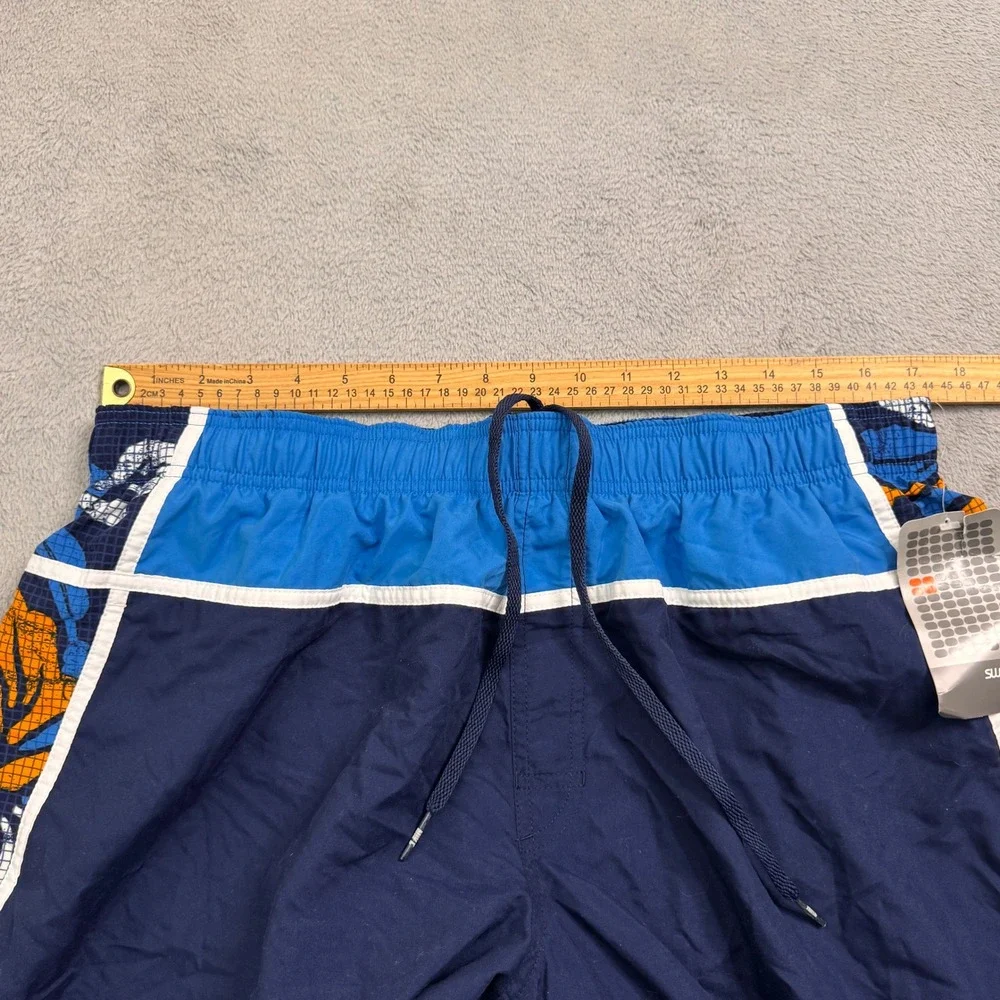NWT Nike Men's Swim Trunks Size XXL Blue With‎ Liner and Drawstring